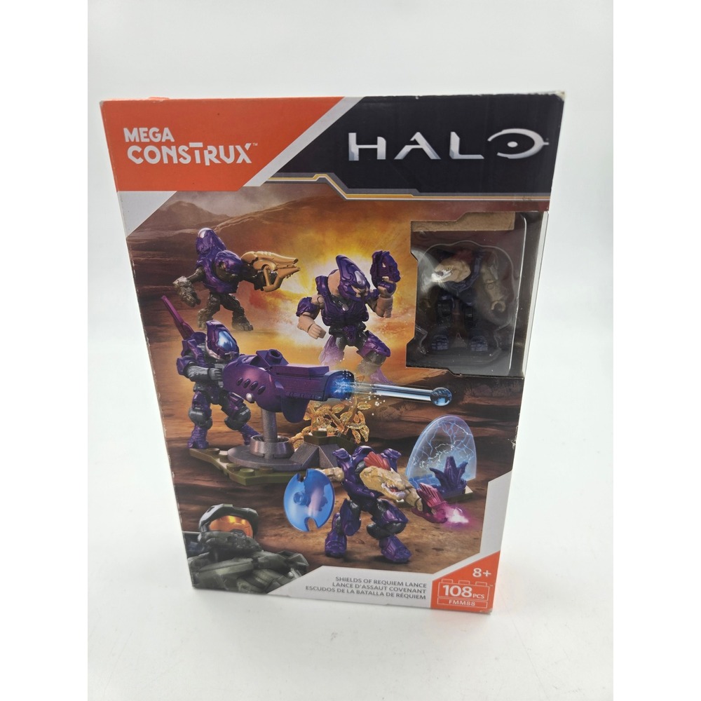 Mega Construx Halo Shields of Requiem Lance FMM88 Covenant Figures Set 108pcs